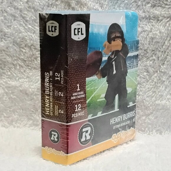 3/$25 Sealed 2016 CFL Henry Burris Mini Figure Gen 2 Series 2 by OYO Sports!! - Picture 2 of 4
